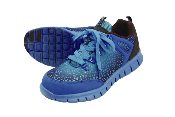 グラデーション安全靴 No.6505 ブルー｜高翔オンラインストア