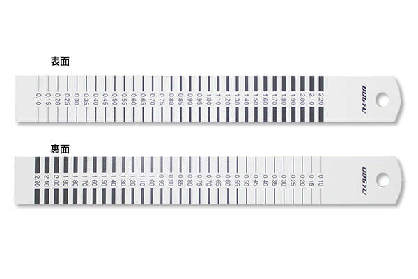 樹脂製両面クラックスケール｜高翔オンラインストア