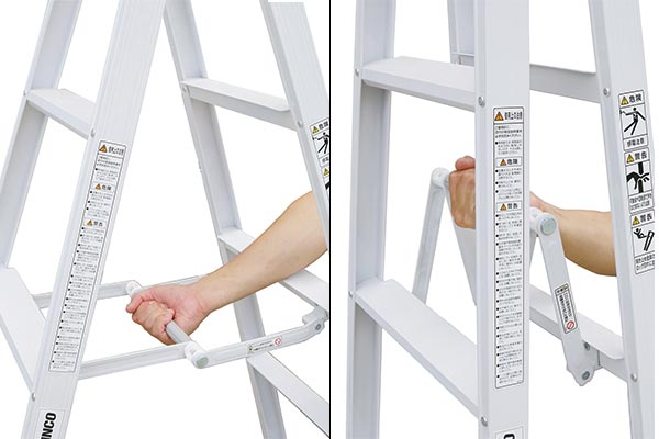 アルインコ専用脚立 MSW-SX (ホワイト)｜高翔オンラインストア