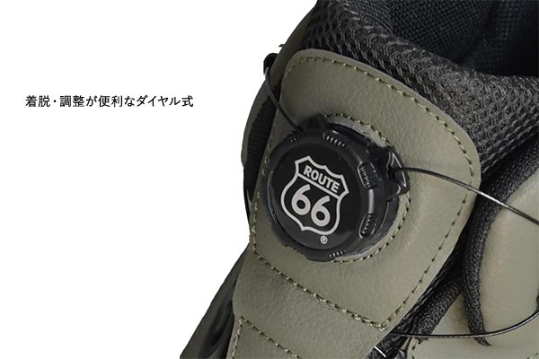 くるぶしガード ダイヤルスニーカー No.66-46 ベージュ｜高翔